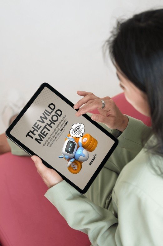 The WILD Method playbook shown on a tablet